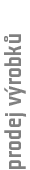 Prodej výrobků